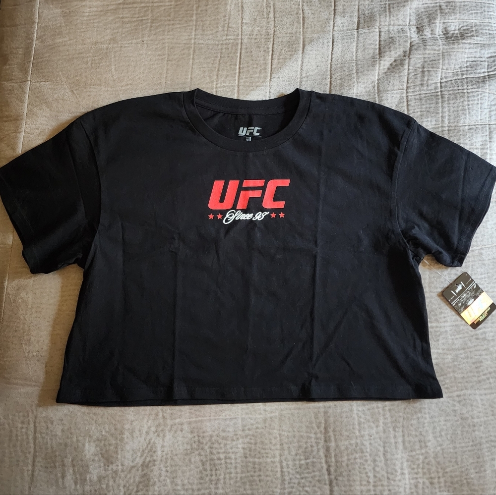 Womens UFC Crop Top Size Large